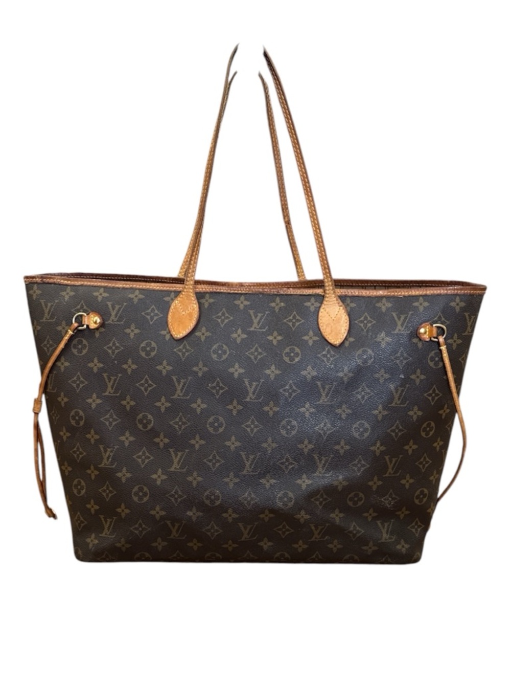 Louis Vuitton Monogram Brown and Tan Tote Bag # TJ0170